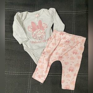 3-6 month Minnie Mouse Outfit